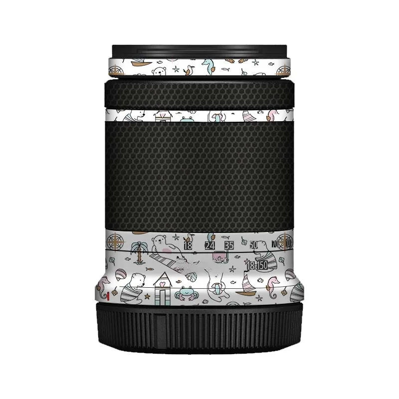 Наклейка на объектив для Canon RF-S 18-150 мм F3,5-6,3 IS STM, защитная наклейка на кожу, пленка против царапин, защитное покрытие RF18-150 (art.: 3920d23debaf8) - 3920d23debaf8