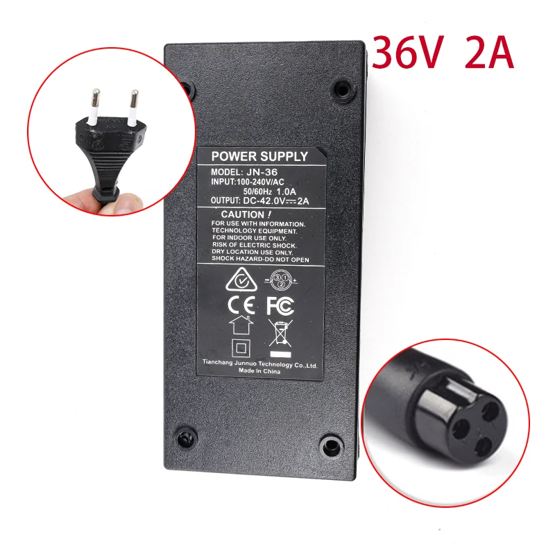 Зарядное устройство для электрического велосипеда скутера литиевого