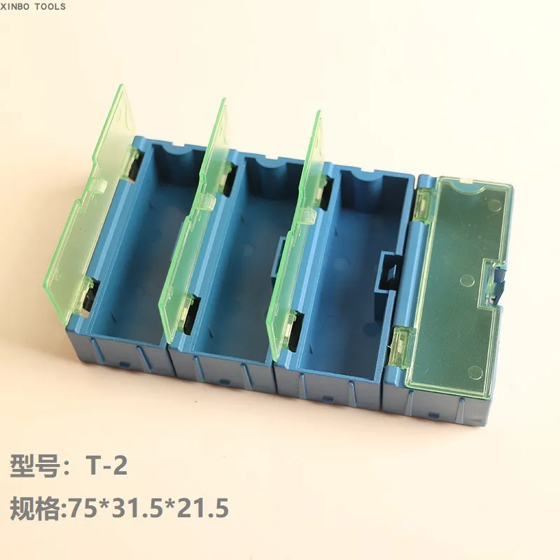 4 шт. SMD SMT коробка для хранения электронных компонентов