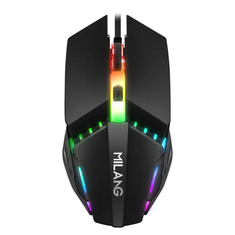 

Portable Pc Gaming Mouse Breathing Light Led Wired Mouse Usb Rgb For Desktop Laptop Computer Usb Wired Game Mouse 4 Key Mice