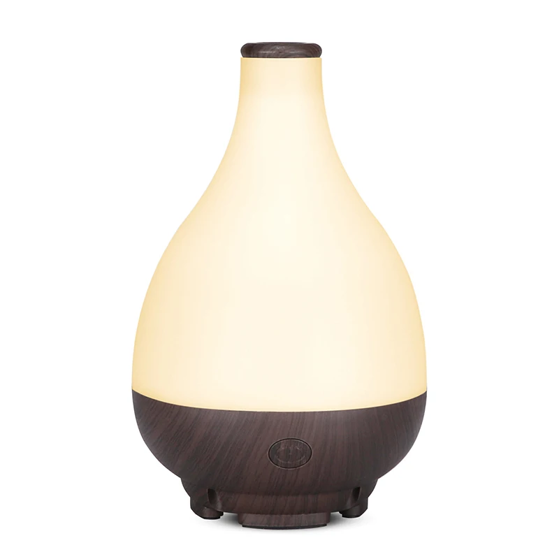 

Ali Appl 100ml Air Humidifier Aromatherapy Ultrasonic Wood Grain Aroma Essential Oil Diffuser Electric Mist Maker With LED Light