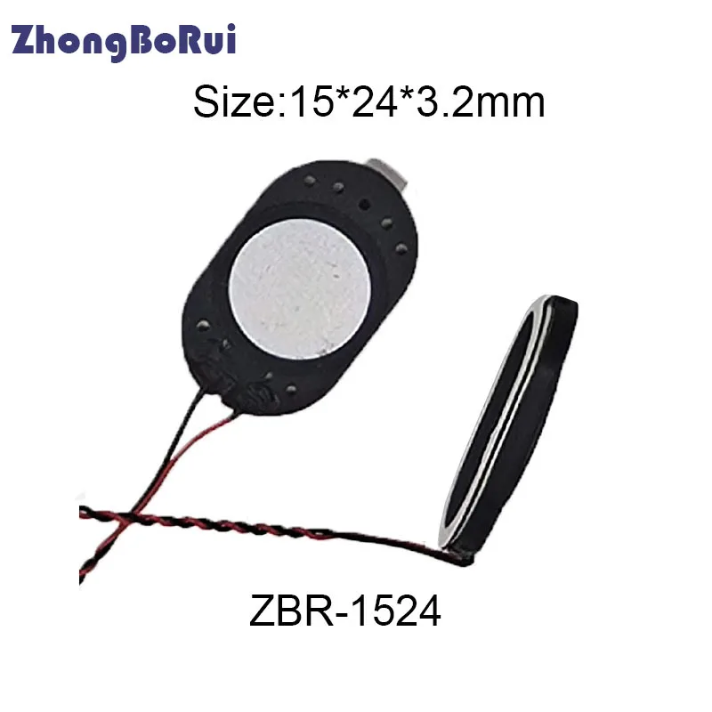 

ZhongBoRui 2W 8Ohm Mini Loudspeaker Diameter 1524 Round Speakers Box Thickness Small Horn