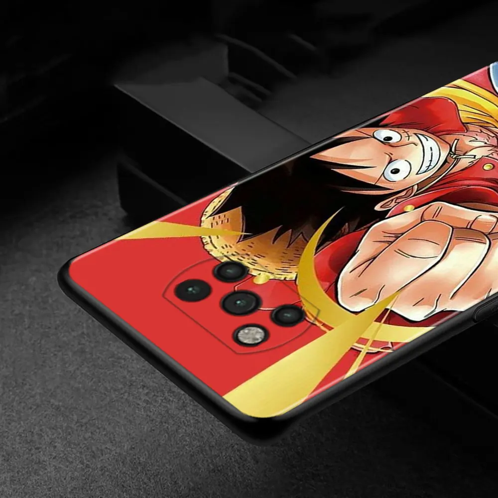phone case for xiaomi poco x3 nfc m3 m4 pro f3 gt mi 12 10t note 10 11 lite 11tpro 9t cover silicone funda anime one piece luffy free global shipping