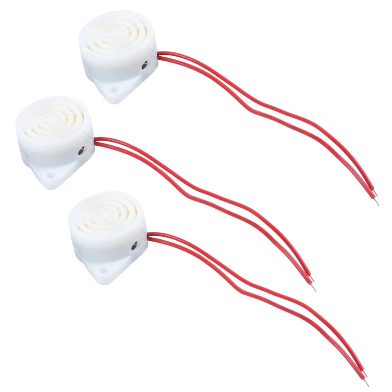 

3X Beep AC 220V Buzzer Wired Power Supply 2 Alarm Wheel