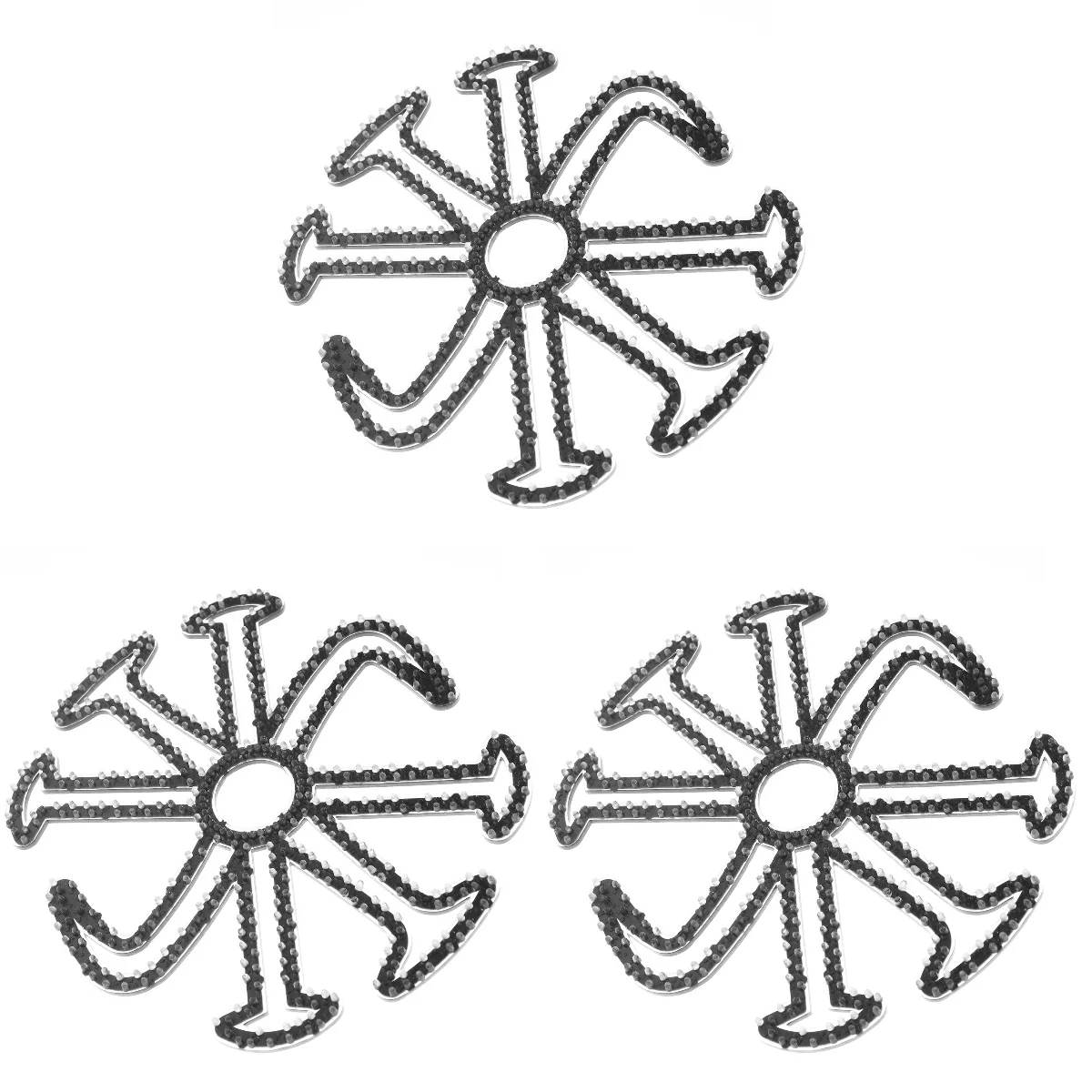 

3x Replaceable Convenient Comfortable Padding Pad Pad Insert for Bike Protection Replacement