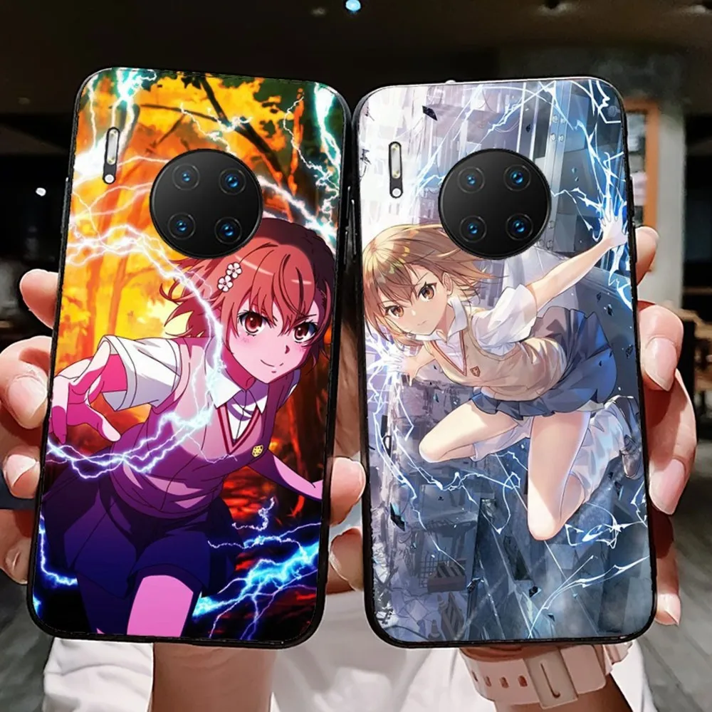Милый чехол для телефона с изображением аниме M-Misaka Mikoto Huawei Mate 10 20 30 40 50 Lite Pro Nova 3 3i 5