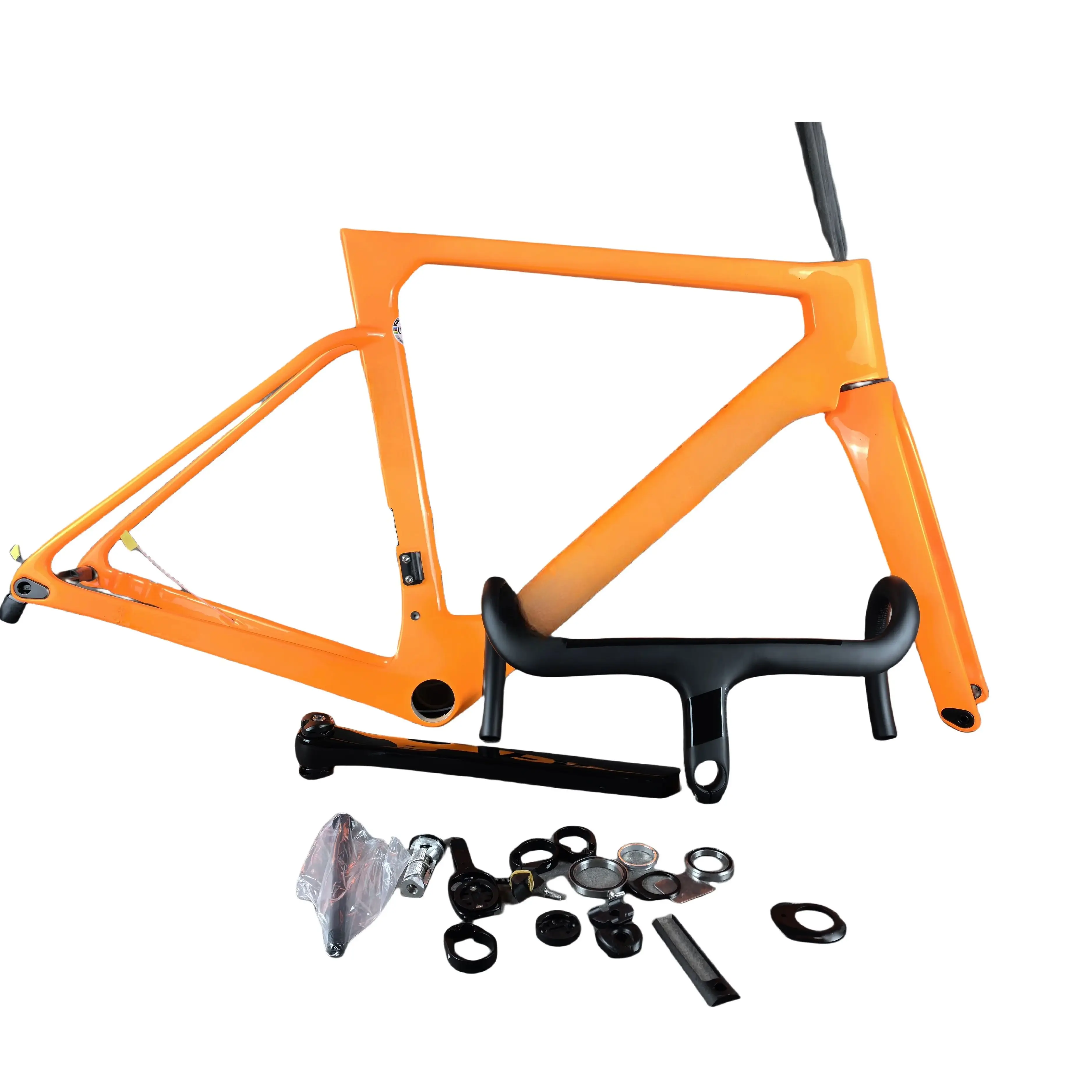 Карбоновый шоссейный велосипед OSTRO VAM 2024 нижний кронштейн с резьбой T47 внутренний