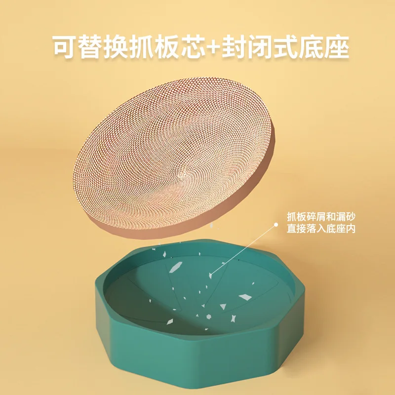 

Cat Scratch Board Pad Grinding Nails Interactive Protecting Furniture Cat Toy Corrugated Large Size Catw Scratcher Toy