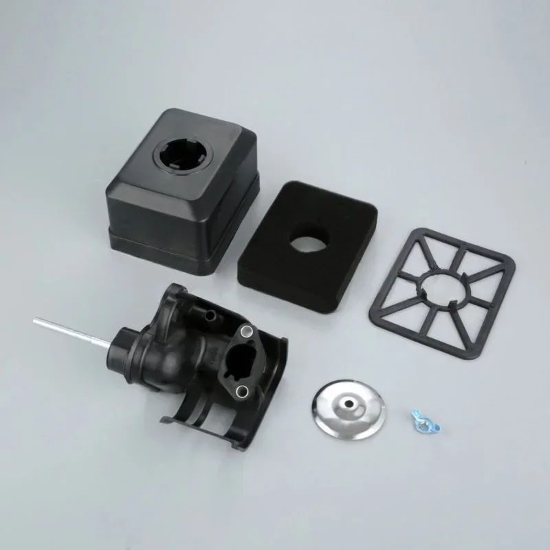 

Черные детали и аксессуары для Honda, пластиковый и металлический черный корпус воздушного фильтра в сборе для двигателя GX140 GX160 5,5HP GX200