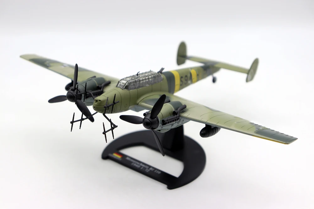 Новый истребитель BF 110 1940 в масштабе 1/72 литая под давлением пластиковая модель