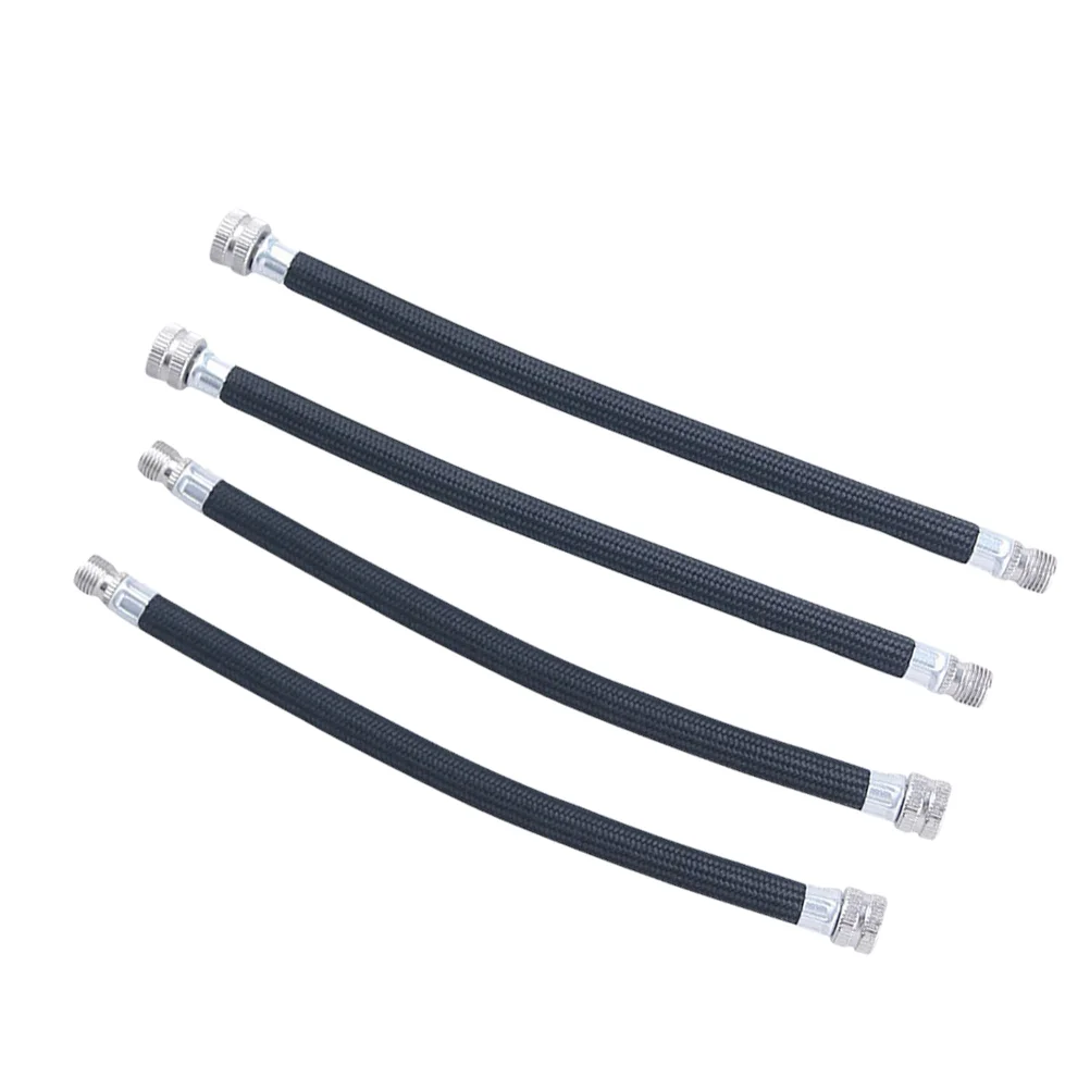 

4Pcs Extension Hose Bike Pump Extension Tube Bike Pump Extension Pipe