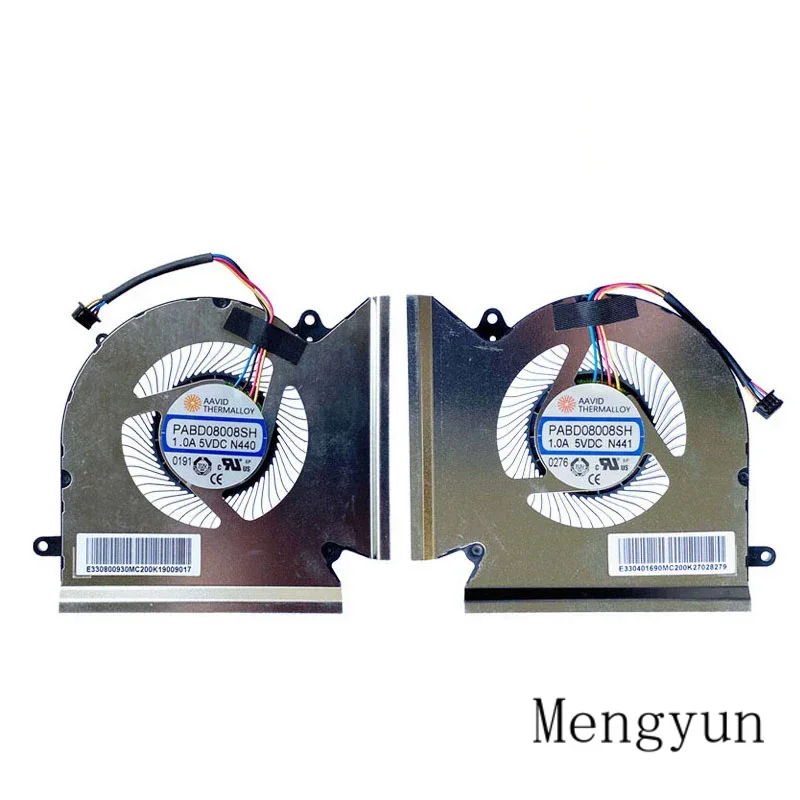 Вентилятор охлаждения процессора ноутбука для MSI GE66 RaidH 10UG 10UE 11UH 11UG GP66 Leopard 10UH 11UEer