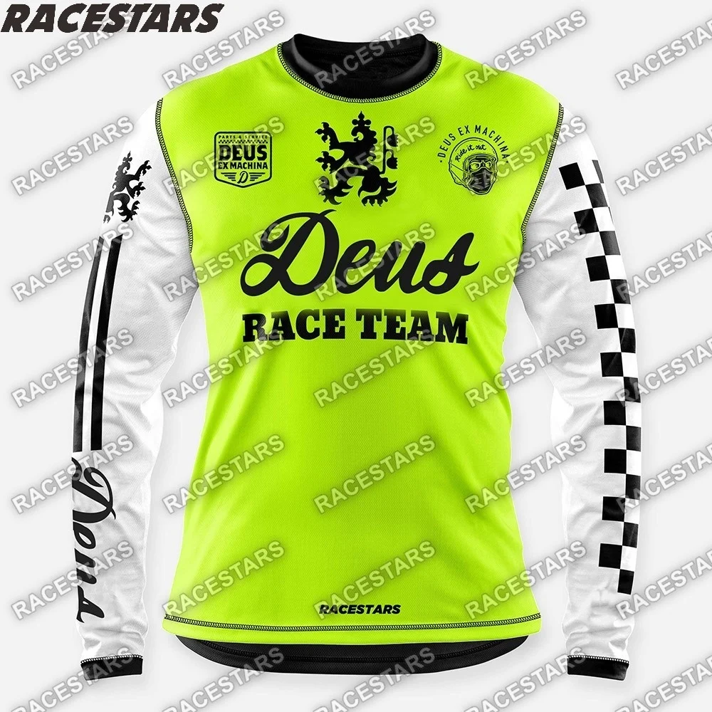 

DEUS Enduro Downhill MTB Jersey Motorcycle Mountain Dirt Bike Motocross Shirts Offroad DH MX Bicycle Moto Shirt Cross Country