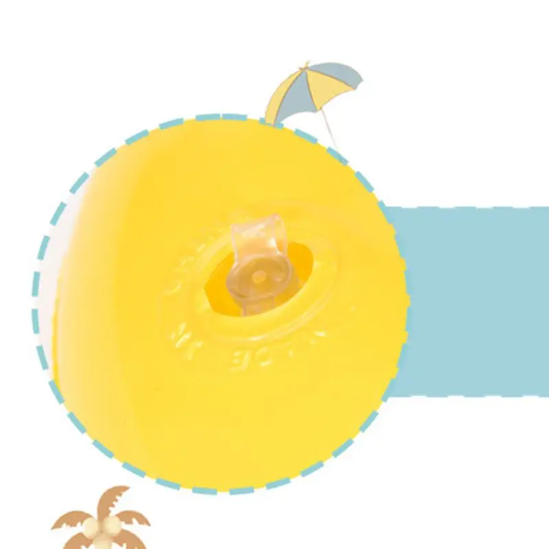 40JC детские игрушки маленькая желтая утка держатель для чашки надувные подставки