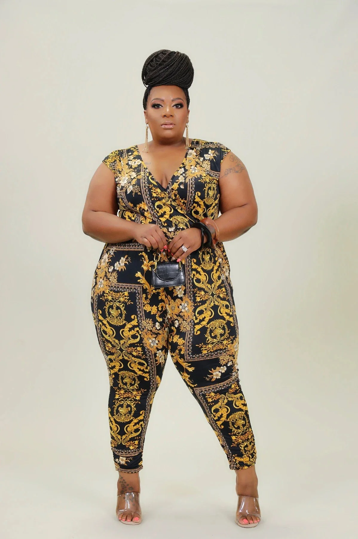 

Floral Printed Jumpsuit Women One Shoulder Summer Sexy Wide Leg Rompers 2022 Casual Beachwear Long Playsuit Overalls