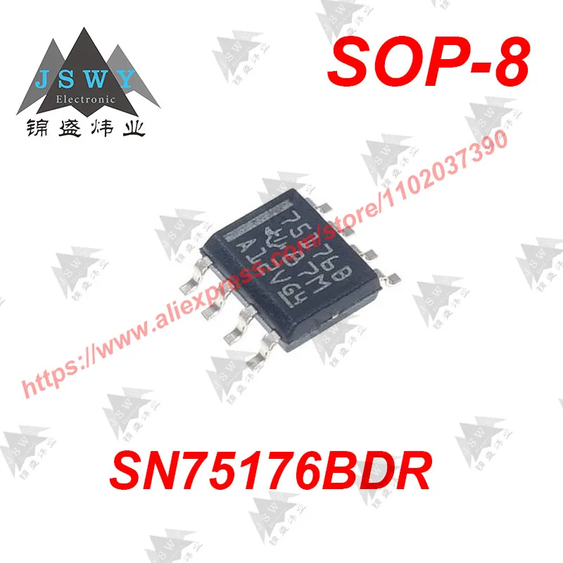 10 шт., Полупроводниковые микросхемы SOP8 DIP8 SN75176BDR SN75176BP
