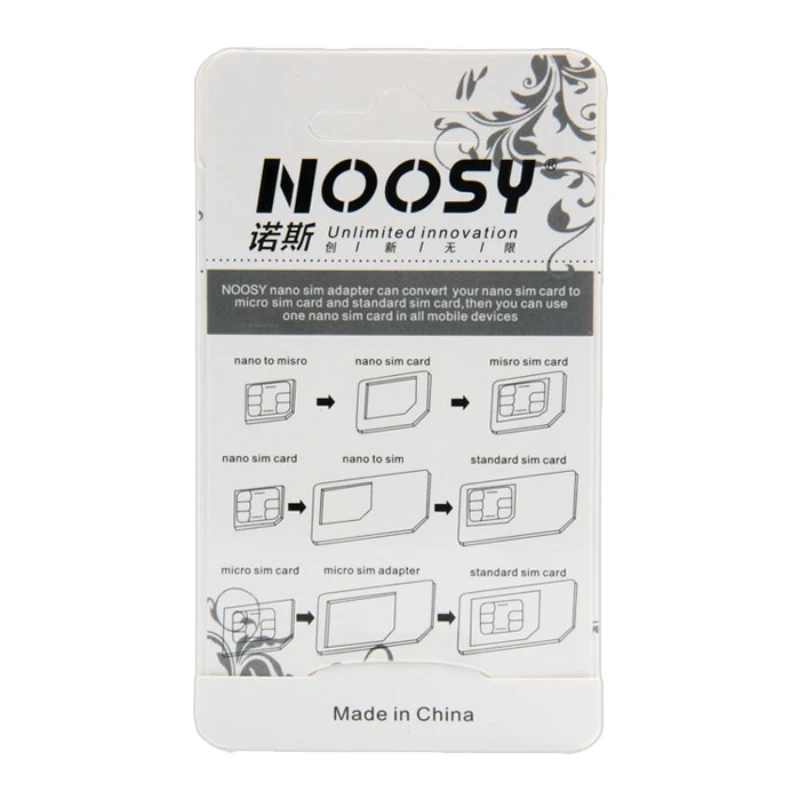 Рисунок 3 - 4 в 1 Noosy Nano Micro SIM адаптер