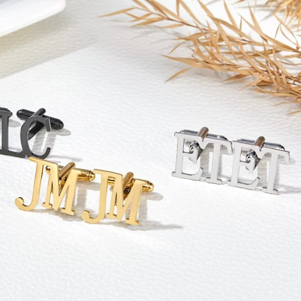 Рисунок 6 - Запонки с надписью из нержавеющей