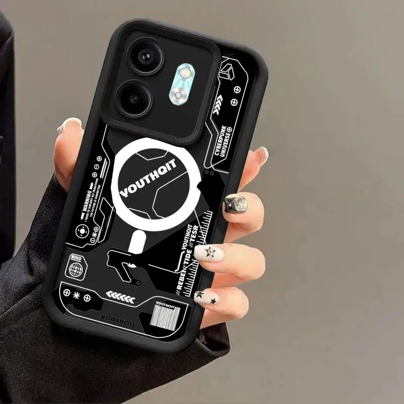 Чехол для infinix HOT 50i HOT50 HOT40i HOT40 40Pro HOT30i HOT30Play 4G 5G пылезащитный матовый защитный чехол