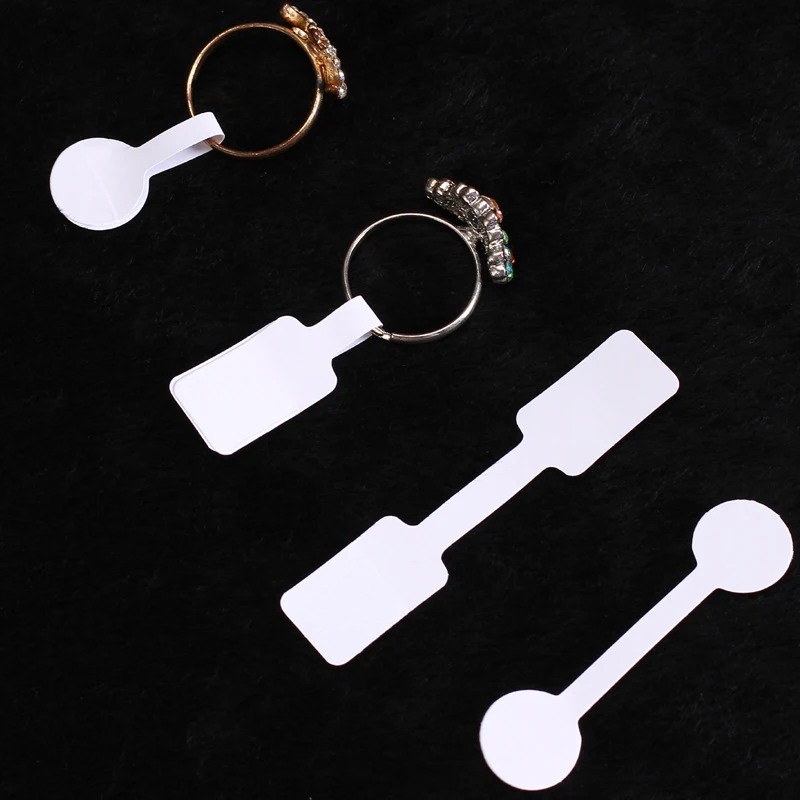 

100pcs/bag Blank Paper Price Tags for DIY Necklaces Rings Bracelets Price Labels Jewelry Making Accessories