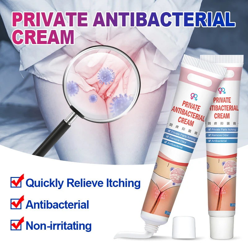 20g Female Vaginitis Cream Woman Private Parts Antipruritic Ointment Eczema Remove Odor Dermatitis Relief Paste |