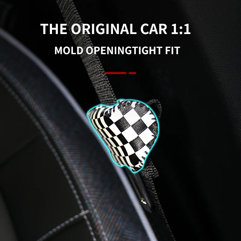 1 шт. пряжка ремня безопасности защитный чехол для MINI Cooper J01 J05 наклейки интерьера