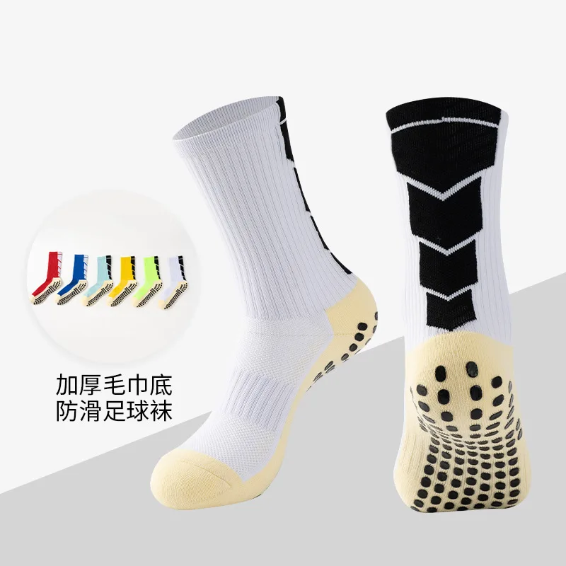 Football Socks Sports Grip Socks Anti Non Skid Basketball Socks Levy Anti Slip Cotton Football Socks Unisex Sports Socks