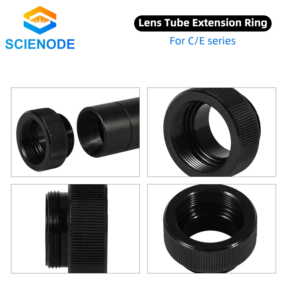 Удлинительное Кольцо для объектива Scienode серии C E CO2 O.D.25 мм линза D20 f63.5 127 лазерной
