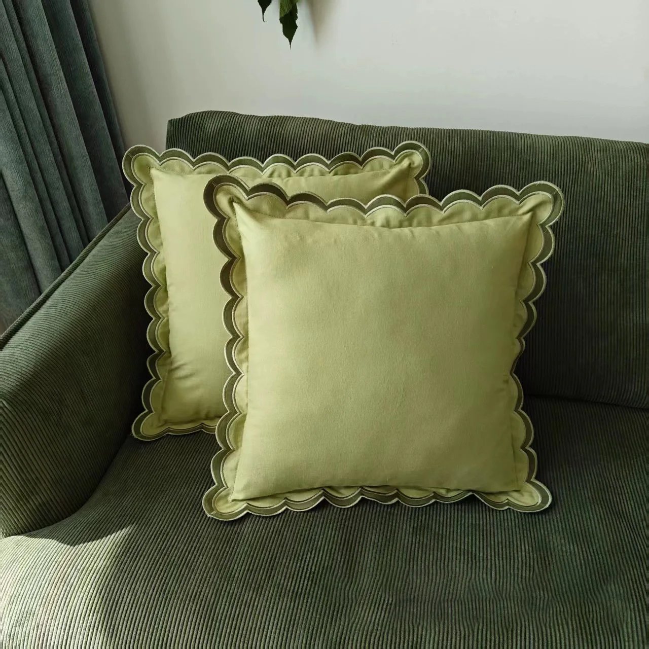 

Наволочки ILVISEST, хлопковые, набор из 2 шт., гребешок, зеленый, желтый, бежевый, оранжевый, розовый