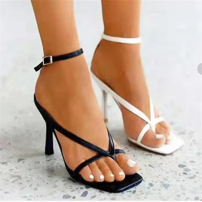 

New Sandal Heels Shoes Clip Toe Sandals Woman Shoes High Heels Sexy Zapatos De Mujer Women Sandals