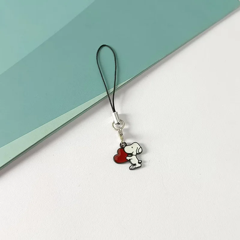 Милый креативный чехол в стиле Снупи с рисунком из аниме аксессуары-цепочка