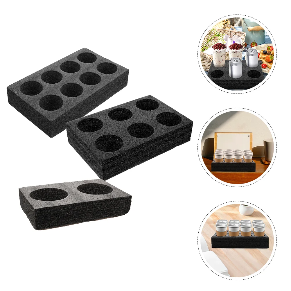 

Takeout Packing Holder Food Delivery Drink Convenient Cup Tray Carrier Trays Beverage Stand Accessory Coffee Mugs
