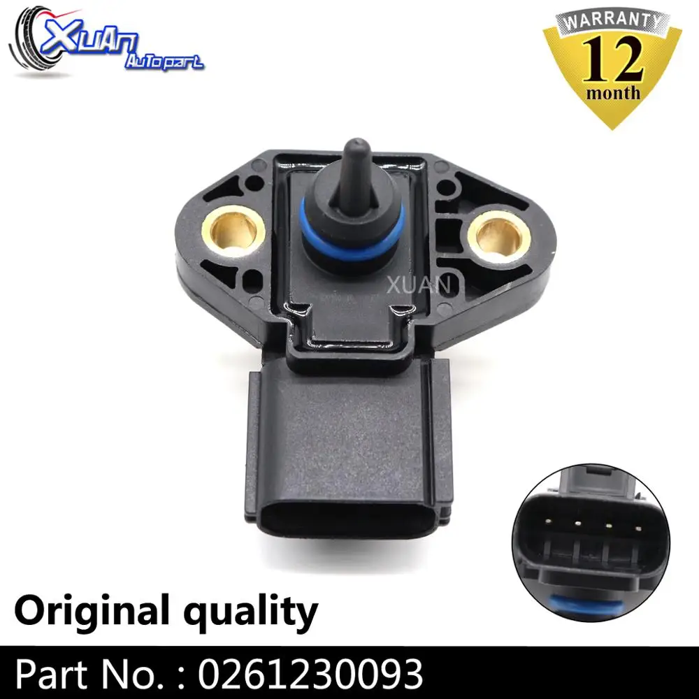 XUAN 3F2Z9G756AA Manifold Differential Fuel Pressure Sensor for Mercury Grand Marquis Mariner Montego Montere Mountaineer