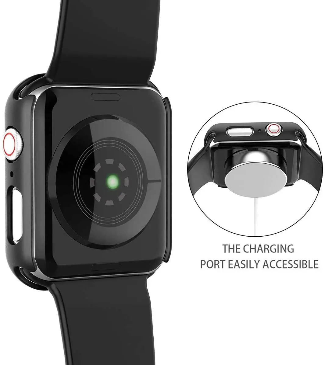 Защита экрана для Apple Watch чехол iwatch Band 44 мм 40 45 телефон серии watch 7 6 5 4 3 SE - купить по