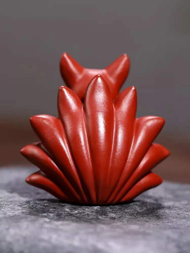 Украшение для домашних животных из чистого чая ручной работы горшок фиолетовой