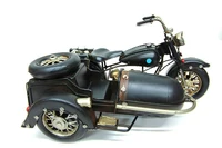 decorative metal motorcycle sidecar trinket decorative gift