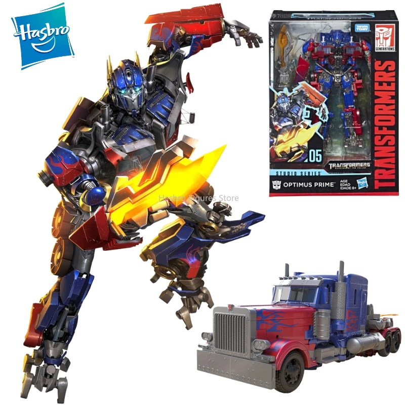 В наличии Hasbro Трансформеры месть опавшей студии серия SS05 Optimus Prime экшн-фигурка