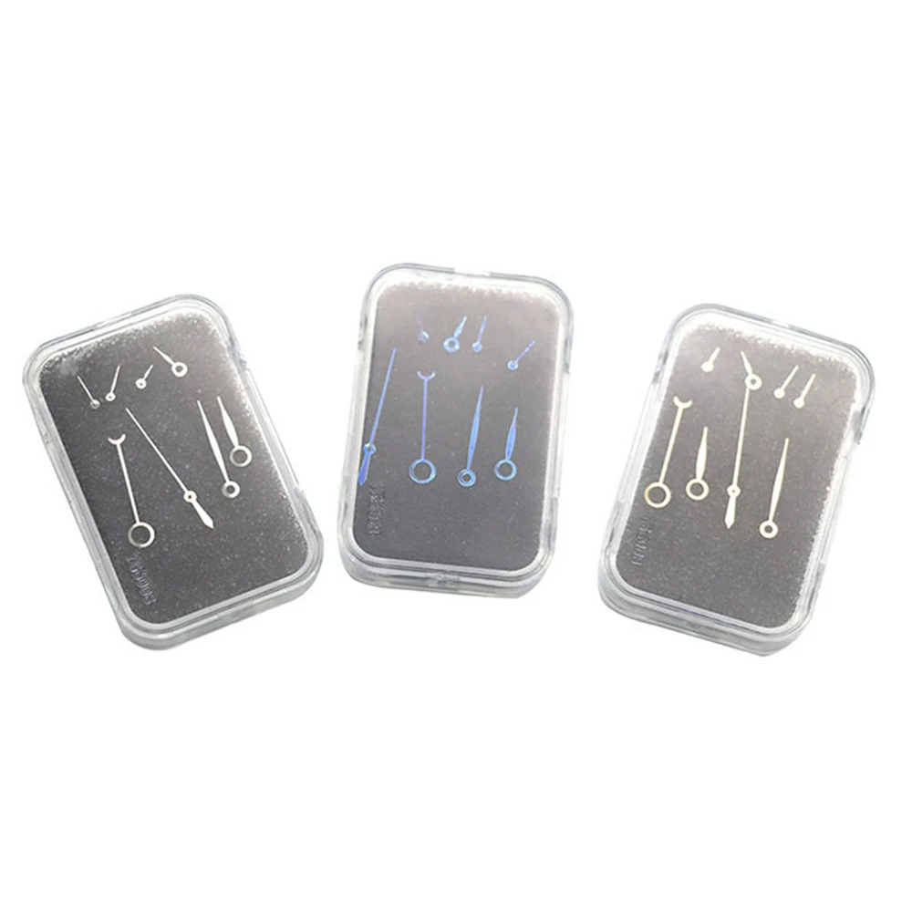 8Pins Watch Hands Set for 7751 Movement Modified Parts Blue/Gold/Silver Watches Pointers Accessories