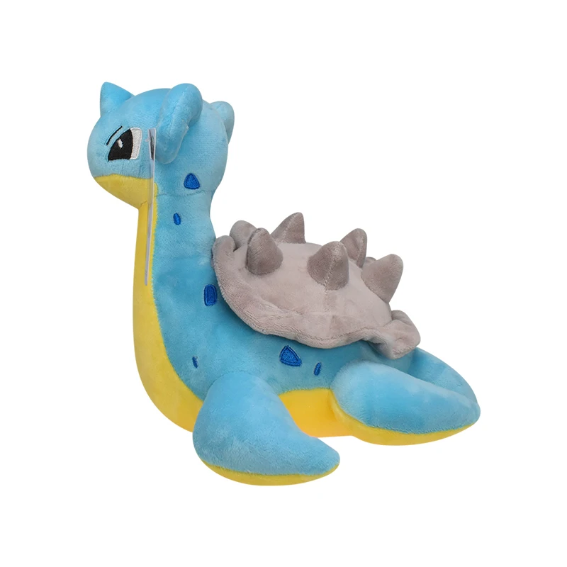 Оригинальные плюшевые мягкие игрушки Pokemon Lapras милые подарки с хлопковым