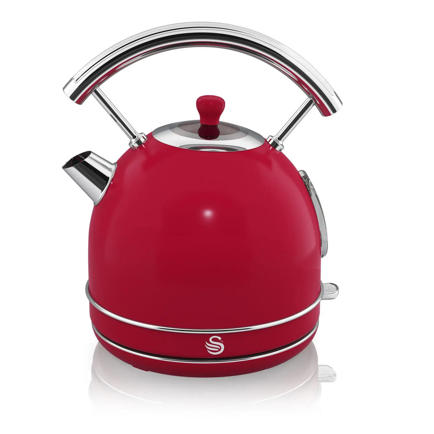 Retro Dome Kettle 1.7L, SK34020RN, Red