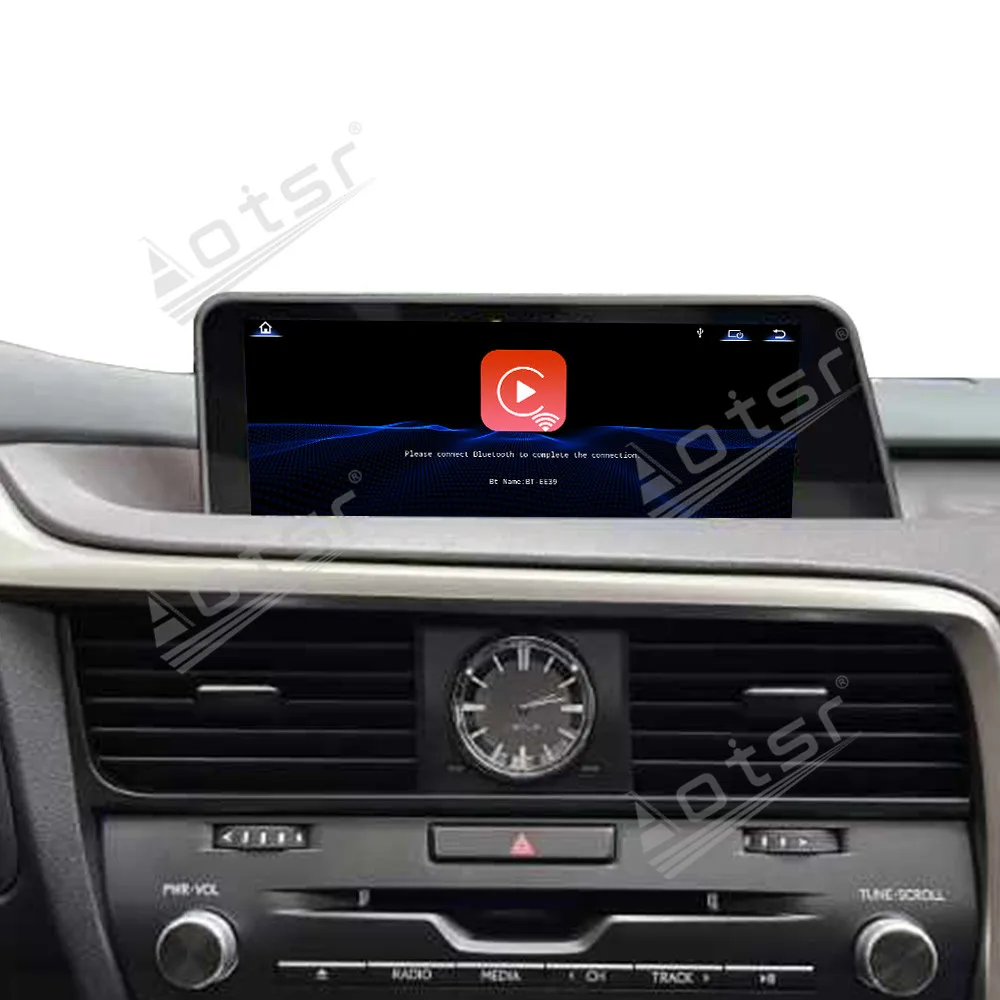 Автомобильный радиоприемник для Lexus RX 2016-2018 Android Auto Carplay 12 3 &quotHD сенсорный экран