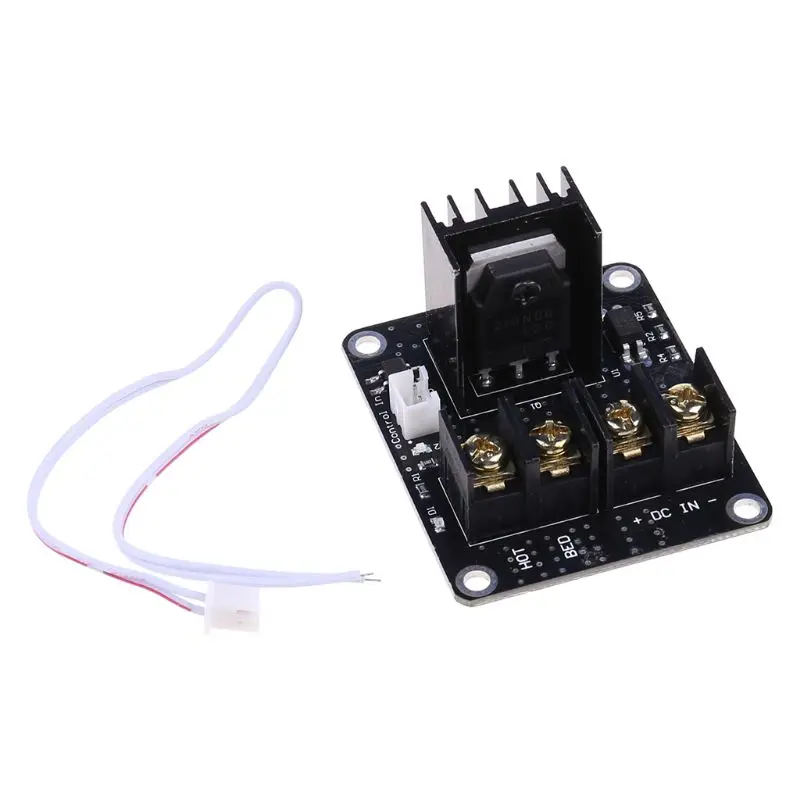 

Mos Tube Heat Bed Power Module Expansion Board Replacement High Current Load Module with Cables 3D Printer Accessories