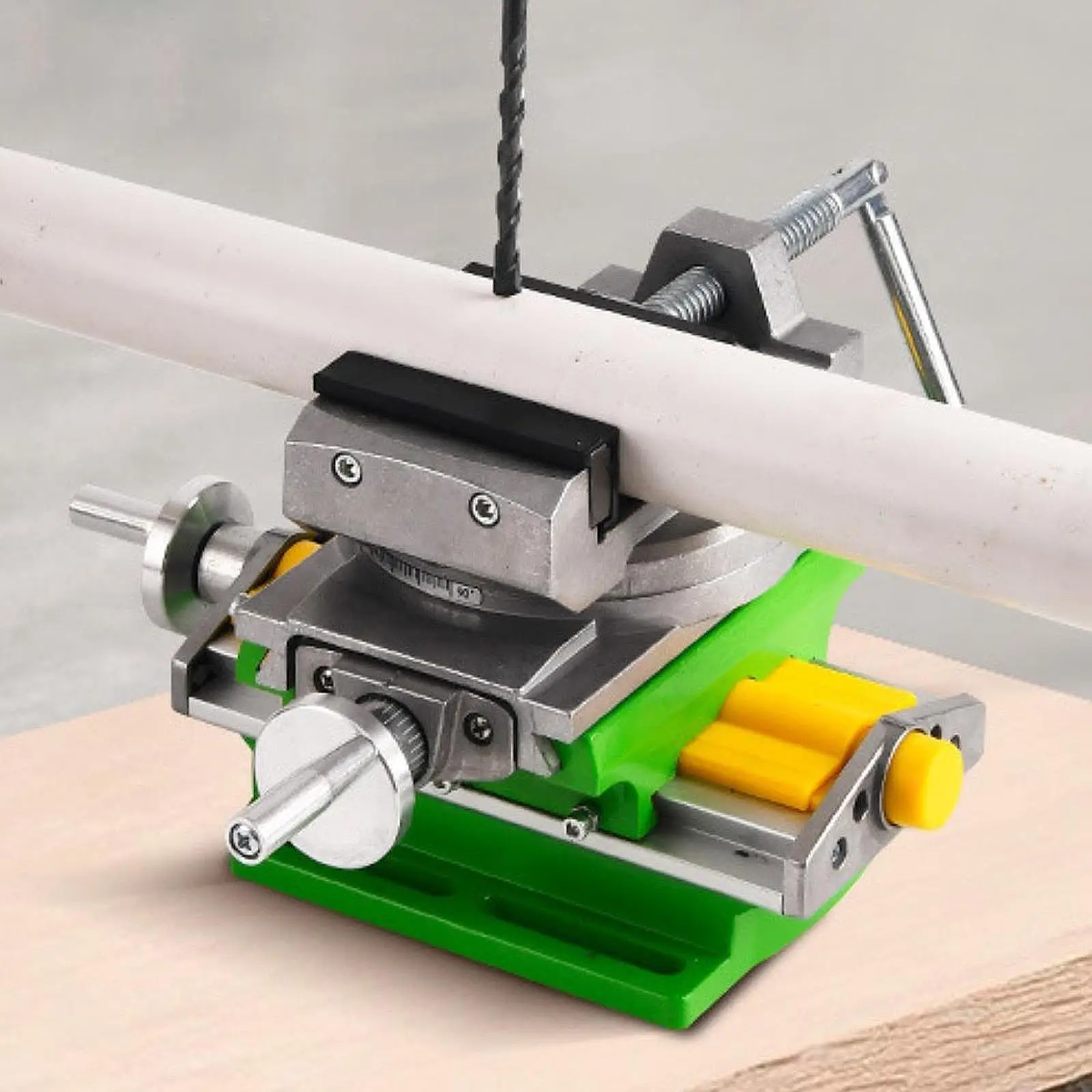 Крестовые скользящие тиски миниатюрные настольные легкая переноска сверлильный