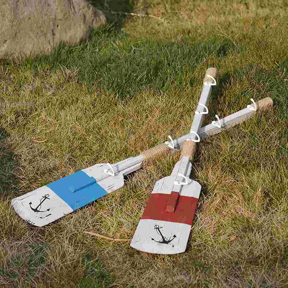 1 шт. декор для весла деревянное украшение настенный морское с крючками