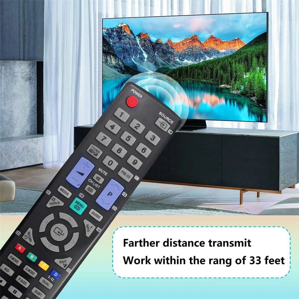 Запасной телефон пульт дистанционного управления для Samsung LE22D450 PS42C430 LE32C455 PS42C450B1W