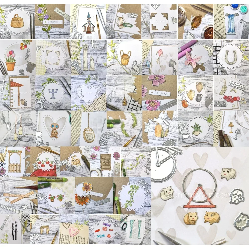 Изготовление цветов вырубные штампы для DIY скрапбукинга ремесленные трафареты