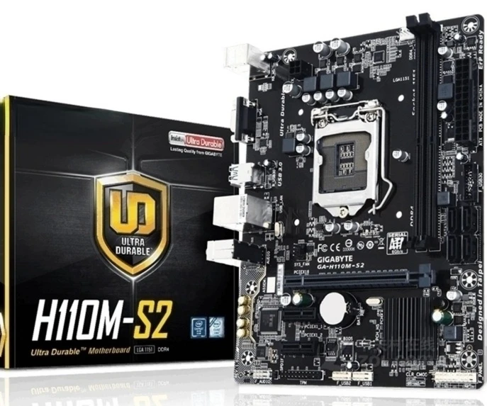 

H110M-S2 DDR4 Memory 1151 Motherboard H110 Desktop Computer
