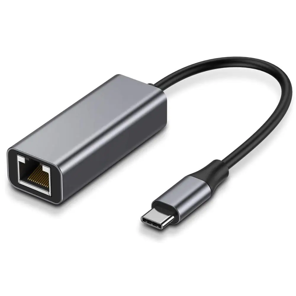 1/2/3 шт. 3 0 до 2 5 ГГц LAN Gigabit Ethernet адаптер RTL8156B 2500/1000 Мбит/с USB C 100 RJ45 сетевая карта для