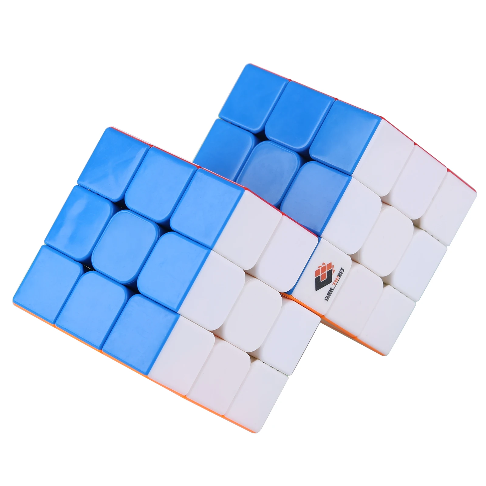 Фото Cubetрант двойной 3x3 лестница комбинированный куб черный ограниченное вращение без наклеек 3x3x 3 скорости головоломка вращающийся мозг №2