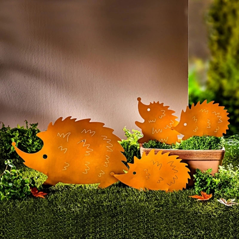 Декоративные садовые колья металлические украшения водонепроницаемые для